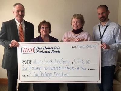 Wayne County Food Pantry HNB Donation