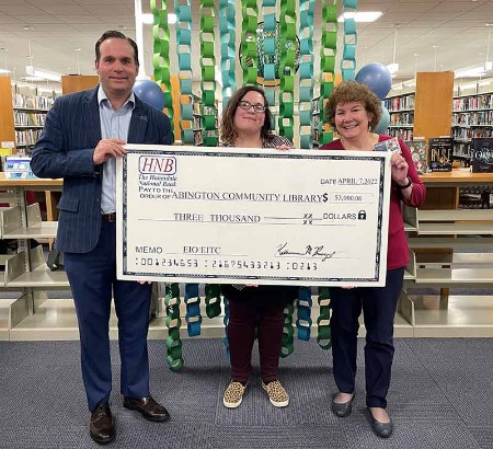 Abington Community Library EITC donation